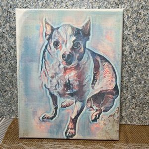 Colorful “Chihuahua” canvas